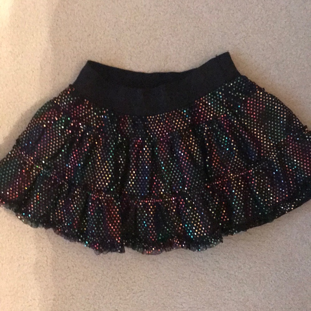 Girls Sparkly skirt Size 12